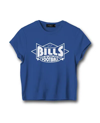 Junk Food Clothing Women's Nfl Buffalo Bills Baby Tee In Liberty