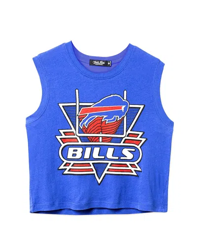Junk Food Clothing Women's Nfl Buffalo Bills Field Goal Tank In Blue