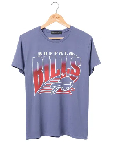 Junk Food Clothing Women's Nfl Buffalo Bills Vintage Tee In Liberty