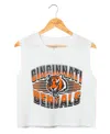 Junk Food Clothing Women's Nfl Cincinnati Bengals Tank Top In White