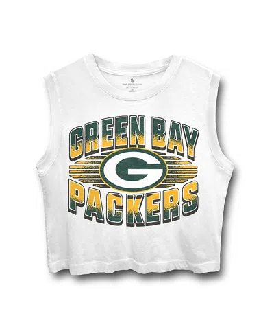 Junk Food Clothing Women's Nfl Green Bay Packers Tank In White