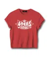 Junk Food Clothing Women's Nfl San Francisco 49ers Baby Tee In Licorice