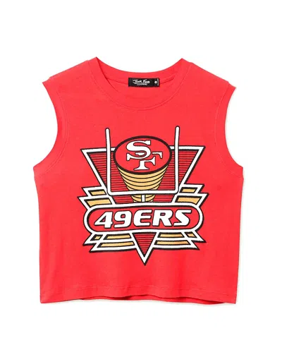 Junk Food Clothing Women's Nfl San Francisco 49ers Field Goal Tank In Red