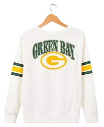 Junk Food Clothing Womens Packers Kickoff Crew In Sugar