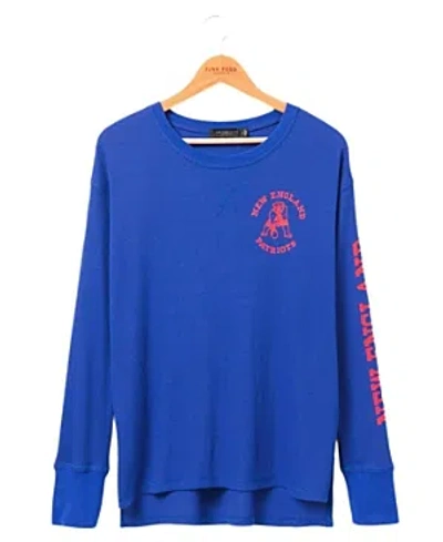 Junk Food Clothing Womens Patriots Timeout Thermal In Liberty