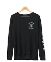 Junk Food Clothing Womens Raiders Timeout Thermal In True Black