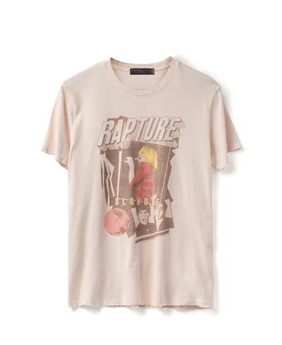 Junk Food Clothing Women's Rapture Blondie Vintage Tee In Pink