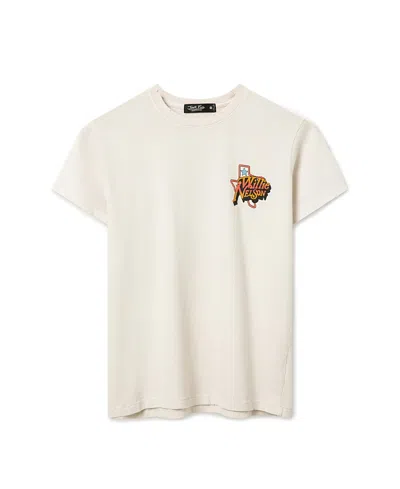 Junk Food Clothing Women's Willie Nelson Always On My Mind Vintage Tee In White
