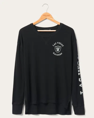 JUNK FOOD CLOTHING WOMENS RAIDERS TIMEOUT THERMAL
