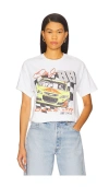 Junk Food Dale Jr. Tee In White