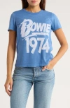 Junk Food David Bowie 1974 Graphic T-shirt In Blue
