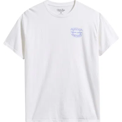 Junk Food Daytona Usa Graphic T-shirt In White
