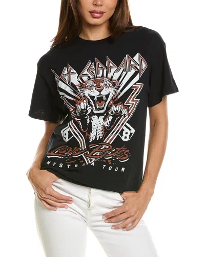 Junk Food Def Leppard Love Bites T-shirt In Black