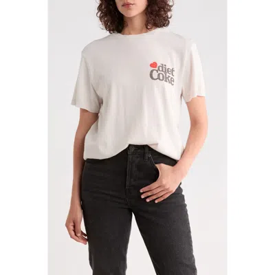 Junk Food Diet Coke Graphic T-shirt In White