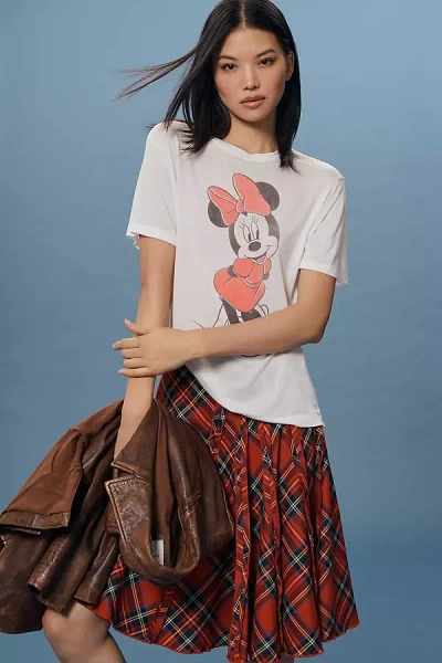 Junk Food Disney Graphic Tee In White