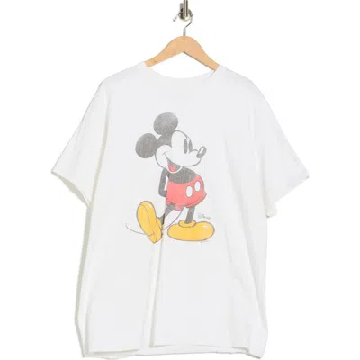 Junk Food Disney Mickey Flea Market T-shirt In White