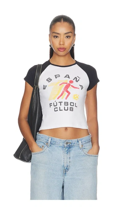 Junk Food Espana Futbol Club Tee In White