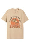 Junk Food Everyday Is Like A Rodeo Graphic T-shirt In Neutral