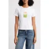 Junk Food Feelin Good Matcha Graphic T-shirt In Animal Print