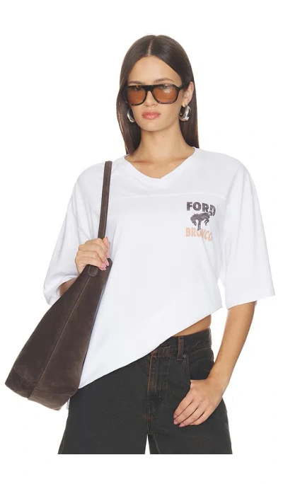 Junk Food Ford Bronco Oversized  Tシャツ In Purple
