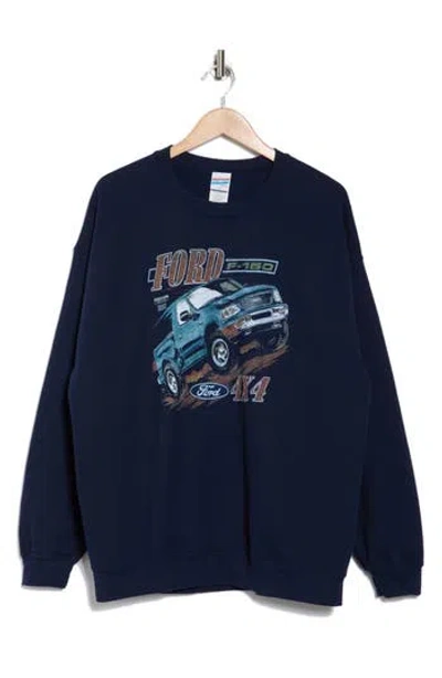 Junk Food Ford F-150 4x4 Graphic Sweatshirt In Blue