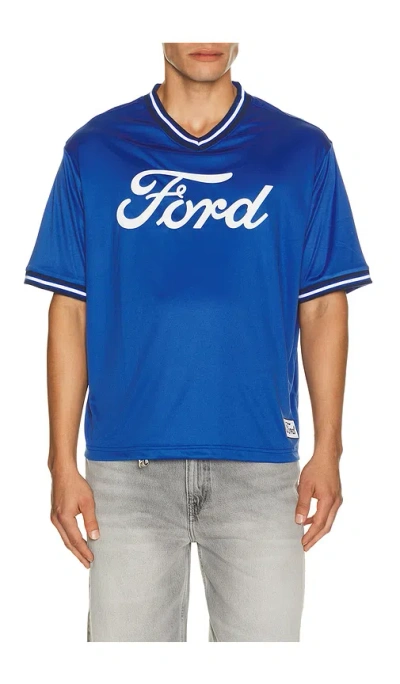 Junk Food Ford Soccer Jersey In Blue