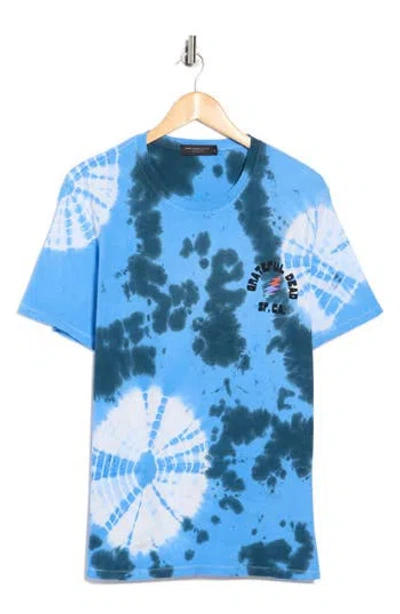 Junk Food Grateful Dead Tie Dye Graphic T-shirt In Blue