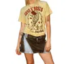 Junk Food Guns N' Roses La Tee In Yellow In Yellow