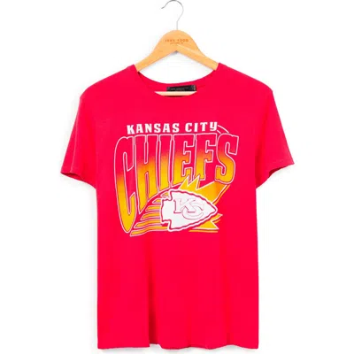 Junk Food Kansas City Chiefs Cotton Graphic T-shirt In Red