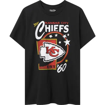 Junk Food Kansas City Chiefs Star Power Cotton Graphic T-shirt In Black