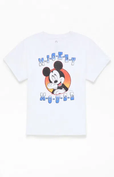 Junk Food Kids Mickey Mouse T-shirt In White