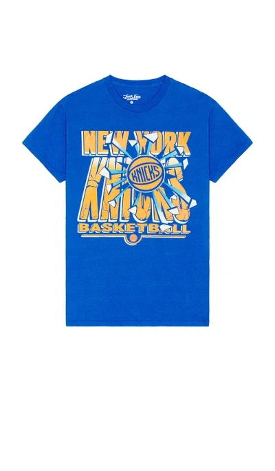 Junk Food Knicks Break Through Tee In 로얄