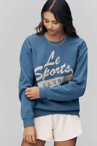 Junk Food Le Sports Pullover In Blue