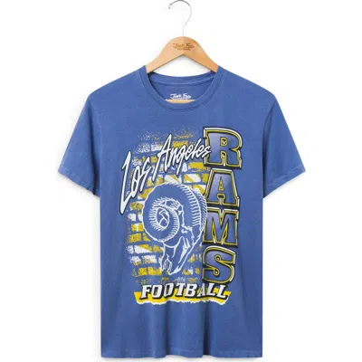 Junk Food Los Angeles Rams Graphic T-shirt In Blue