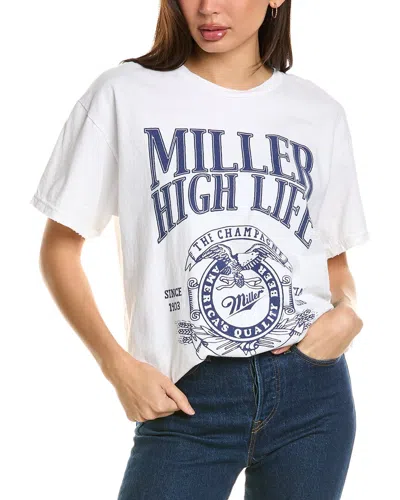 Junk Food Miller High Life T-shirt In White