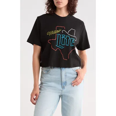 Junk Food Miller Lite Texas Graphic T-shirt In Multi