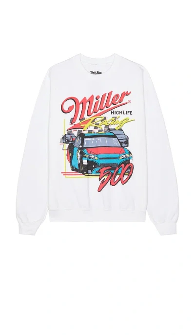 Junk Food Miller Racing 500 Sweatshirt In White