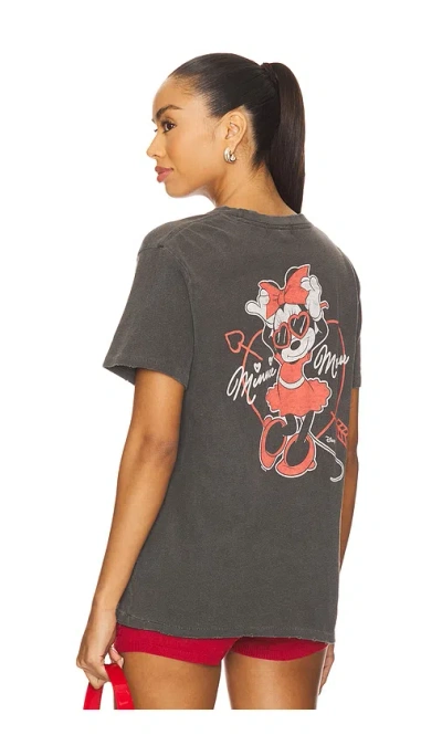 Junk Food Minnie Mouse Sunglasses Vintage Tee In Black