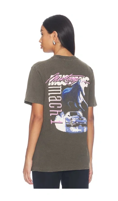 Junk Food Mustang Mach 1 Vintage Tee In Gray