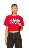 Junk Food Nascar Racing Crop Tee
