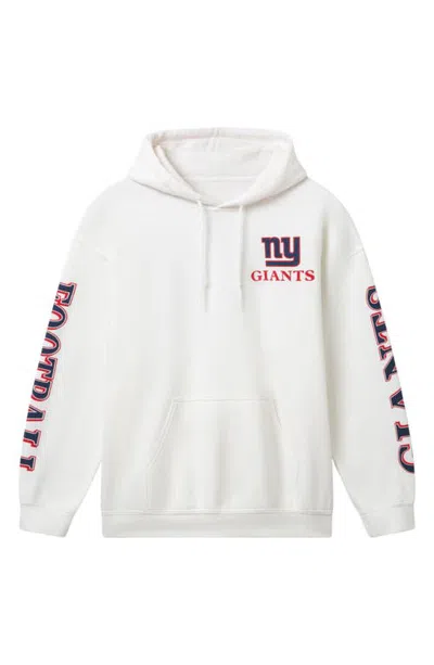 Junk Food New York Giants Fandom Hoodie In White