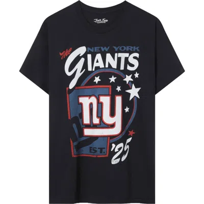 Junk Food New York Giants Star Power Cotton Graphic T-shirt In Black