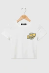 Junk Food Nfl Cheers Baby Tee In Pittsburgh Steelers, Women's At Urban Outfitters In Yellow