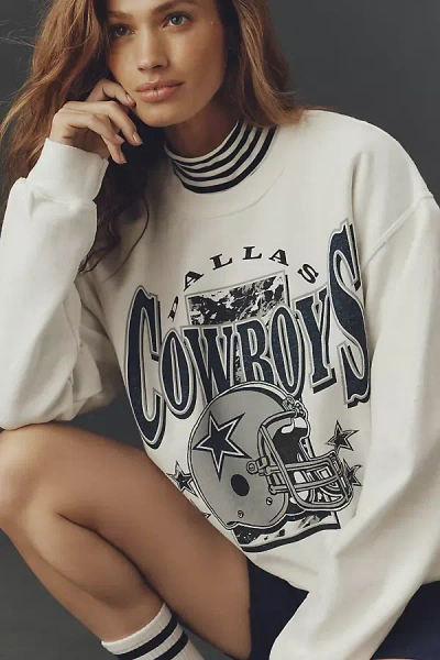 Junk Food Nfl Conversion Graphic Sweatshirt In Blue