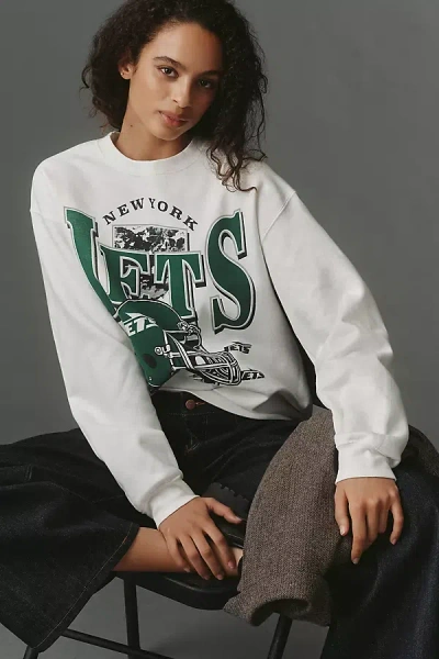 Junk Food Nfl Conversion Graphic Sweatshirt In Green