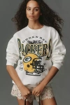 Junk Food Nfl Conversion Graphic Sweatshirt In Green