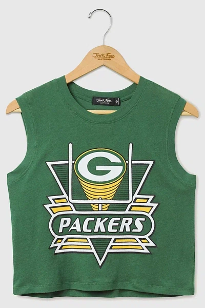 Junk Food Nfl Field Goal Tank Top In Green Bay Packers, Women's At Urban Outfitters
