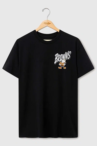 Junk Food Nfl Icon Flea Market Tee In Cleveland Browns, Men's At Urban Outfitters In Black