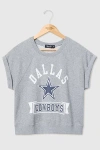 Junk Food Nfl Raglan Fleece Tank Top In Dallas Cowboys, Women's At Urban Outfitters