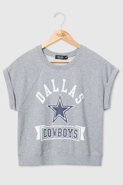 Junk Food Nfl Raglan Fleece Tank Top In Dallas Cowboys, Women's At Urban Outfitters